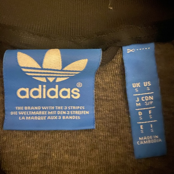 ADIDAS 3-STRIPES TRACK SUIT JACKET SPORTY CHIC S - Picture 2 of 8